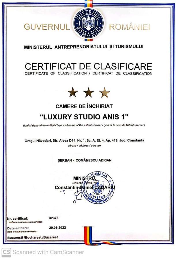 Luxury Studio Anis 1 Năvodari Exterior foto